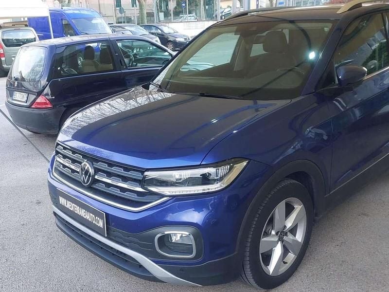 Usata VW T-Cross Life 110 CV (80 kW) 2023 Blu/azzurro SUV