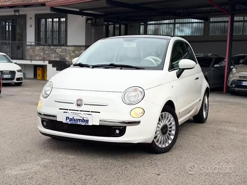 Usata Fiat 500 Lounge 95 CV (69 kW) 2012 Bianco Berlina
