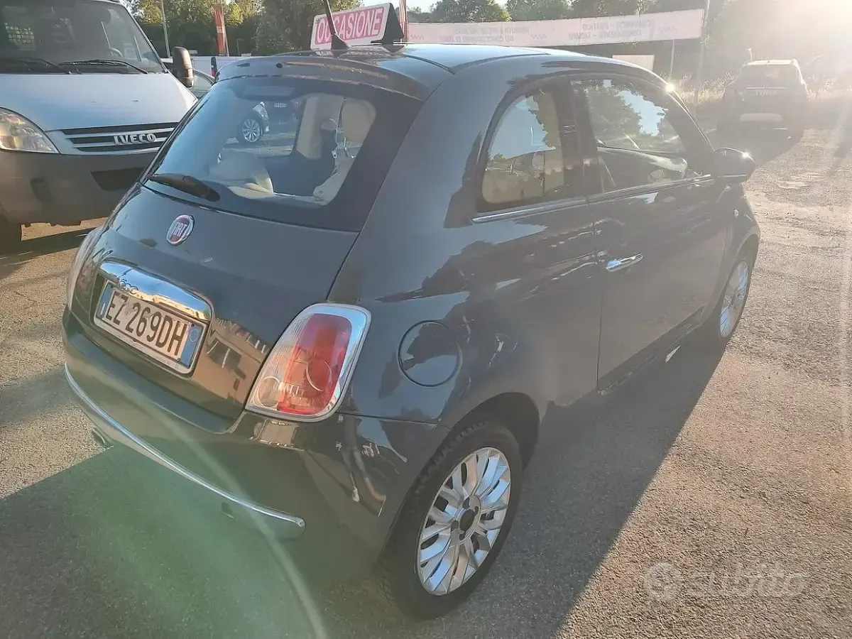 Usata Fiat 500 Lounge 95 CV (69 kW) 2015 Grigio Berlina
