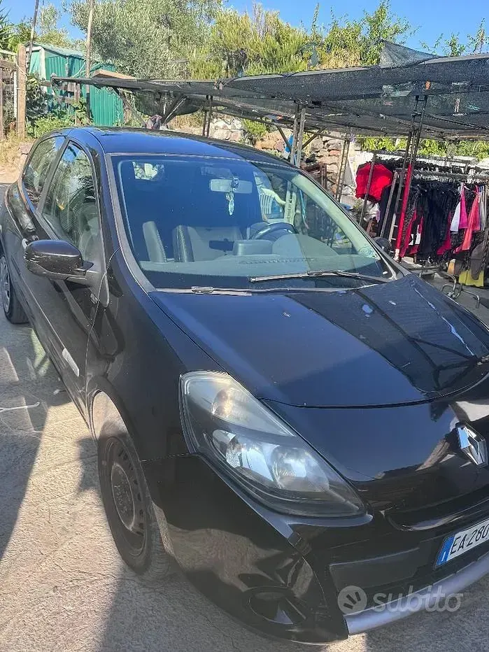 Usata Renault Clio 75 CV (55 kW) 2009 Nero Utilitaria