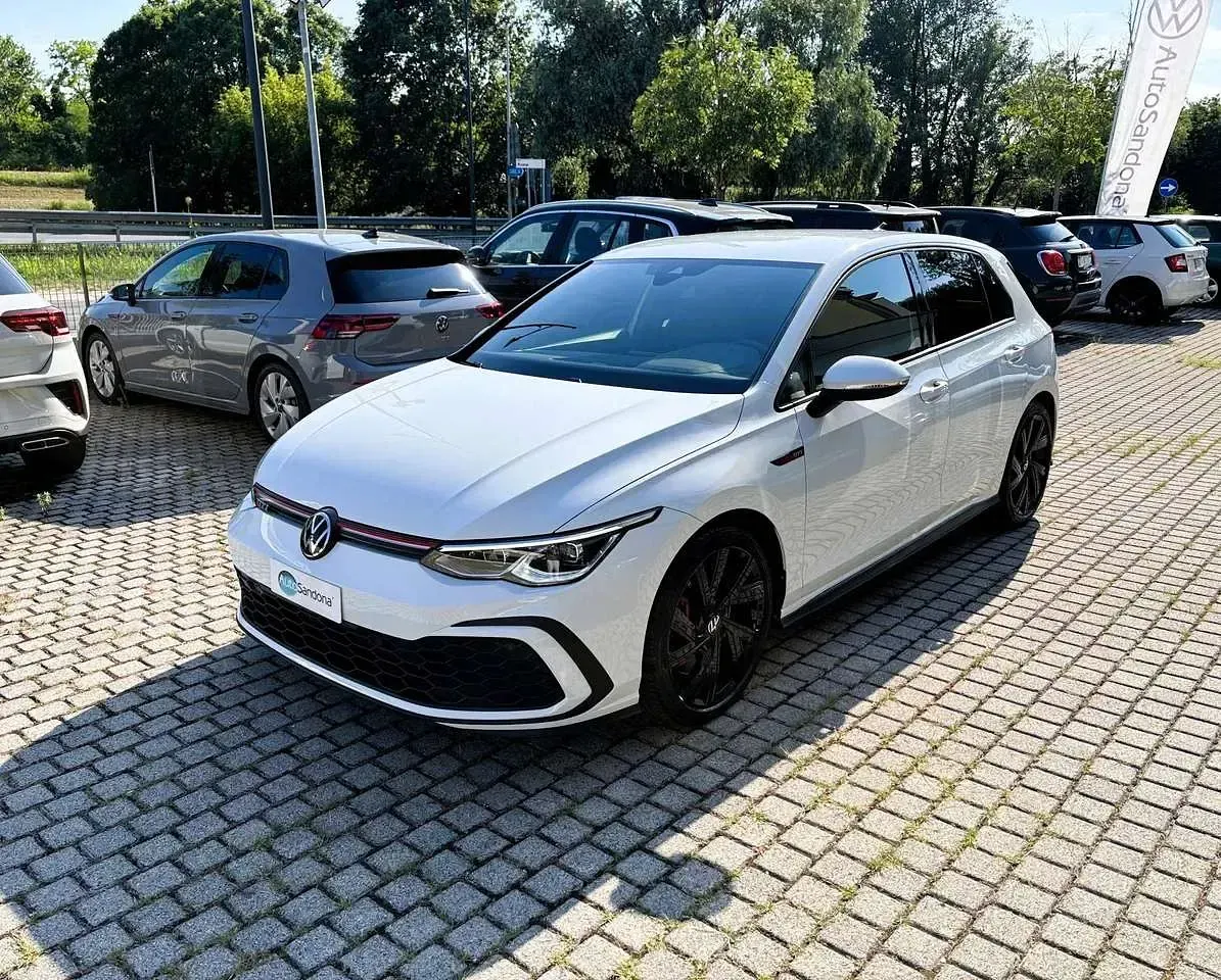 Usata VW Golf GTI 245 CV (180 kW) 2023 Bianco Coupé