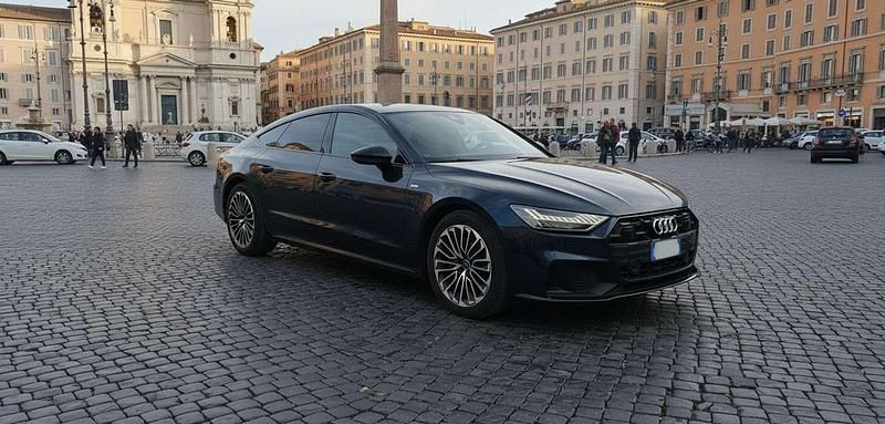 Usata Audi A7 S-Line 265 CV (194 kW) 2024 Blu/azzurro Berlina