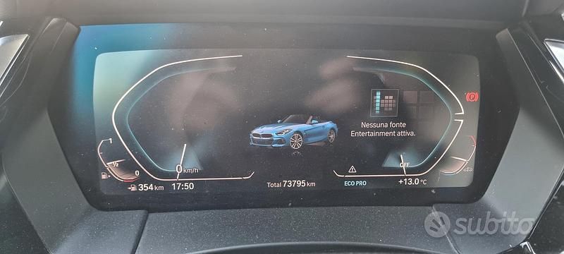 Usata BMW Z4 M Sport 2022 Blu Cabrio