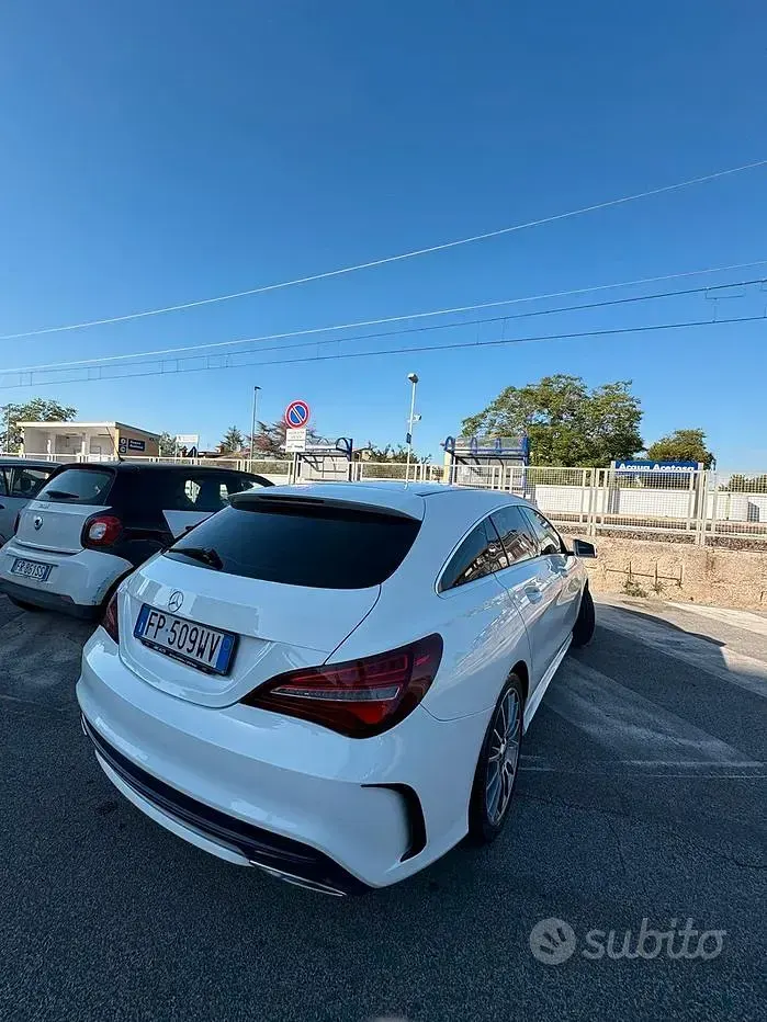 Usata Mercedes CLA180 Premium 109 CV (80 kW) 2018 Bianco Berlina