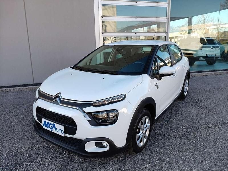 Bianco Usata 2023 Citroën C3 PureTech Tre volumi | 12.400 € (Buon prezzo) - Immagine 1/4