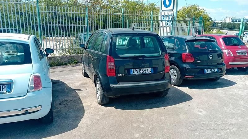 Usata Fiat Idea 69 CV (50 kW) 2004 Nero Monovolume