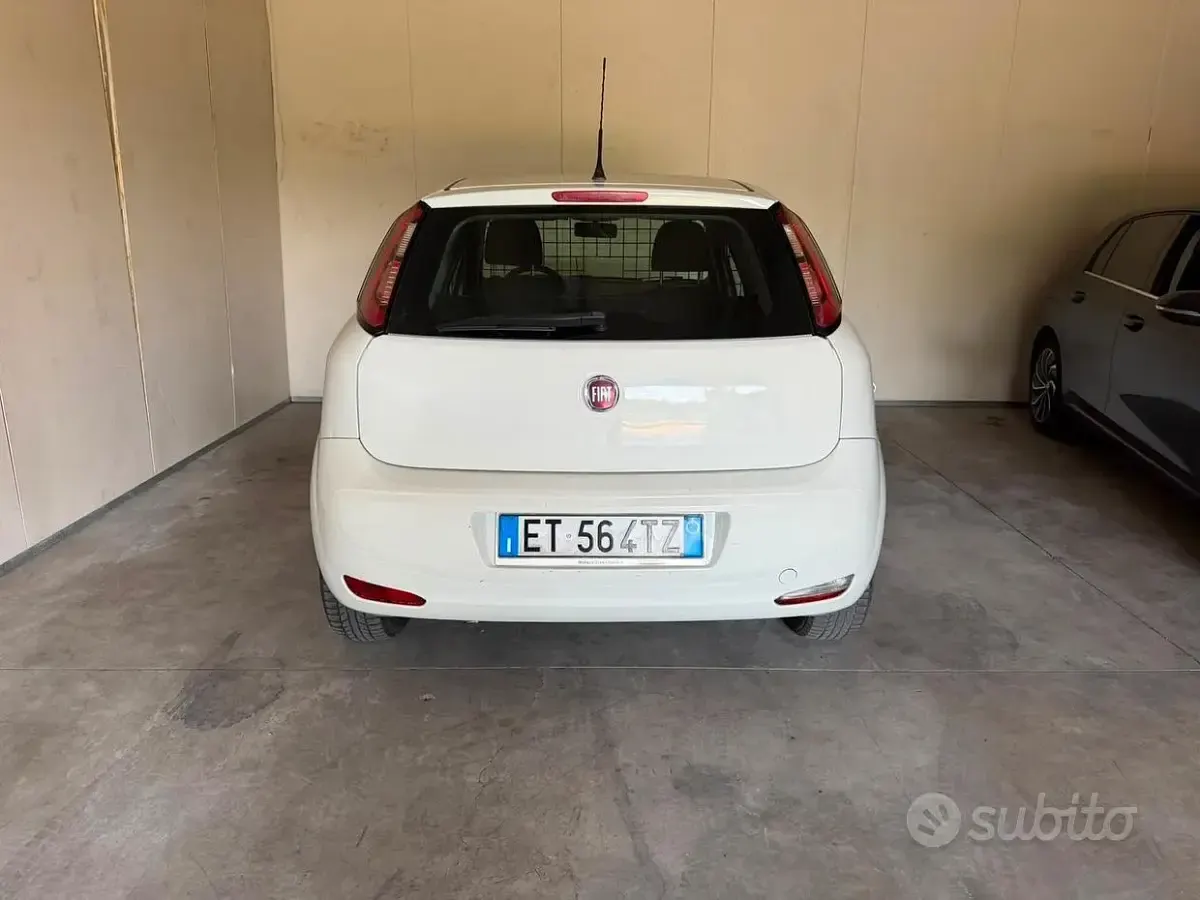 Usata Fiat Punto Pop 77 CV (56 kW) 2014 Bianco Utilitaria