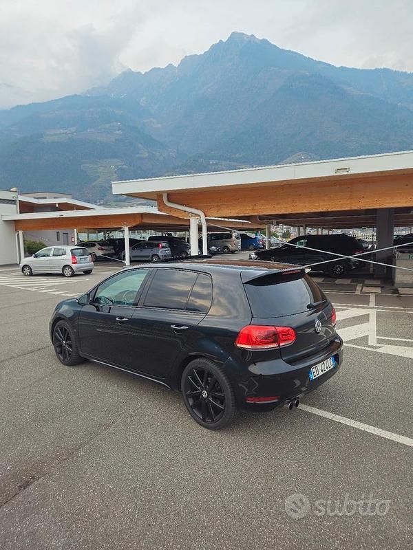 Usata VW Golf VI GTD 170 CV (125 kW) 2011 Nero Utilitaria