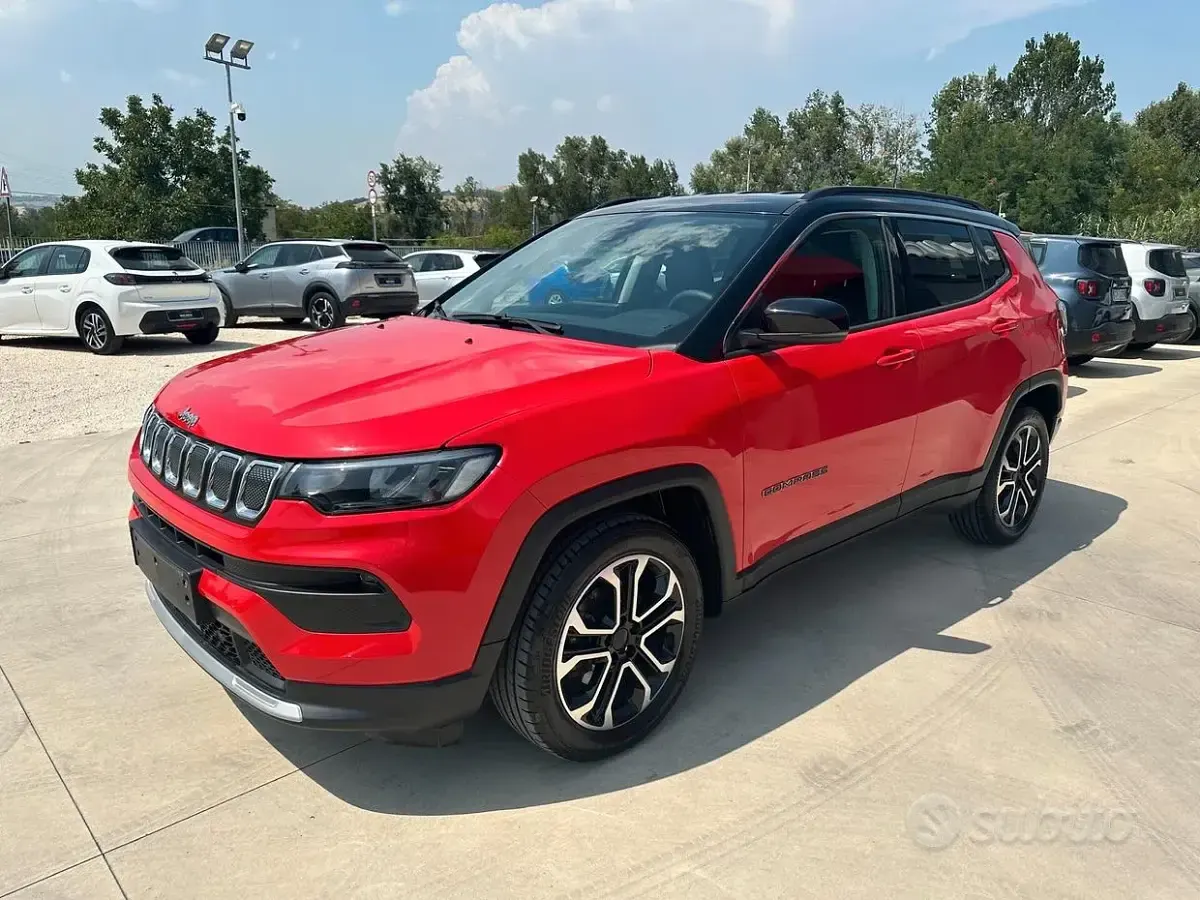 Usata Jeep Compass Limited 131 CV (96 kW) 2023 Rosso SUV