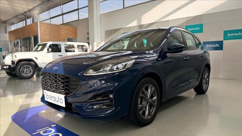 Usata Ford Kuga ST-Line 120 CV (88 kW) 2022 Blu pastello SUV