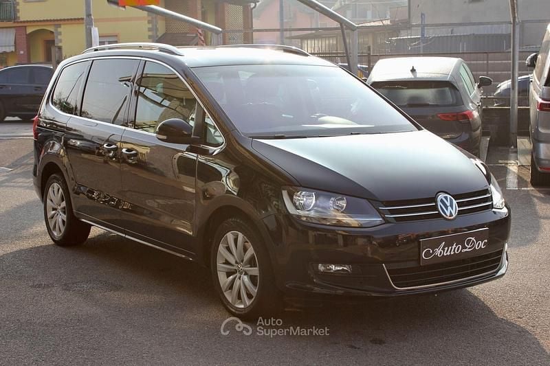 Usata VW Sharan Allstar 184 CV (135 kW) 2017 Nero Monovolume