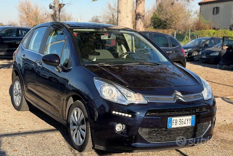 Usata Citroën C3 SELECTION 75 CV (55 kW) 2015 Blu Berlina