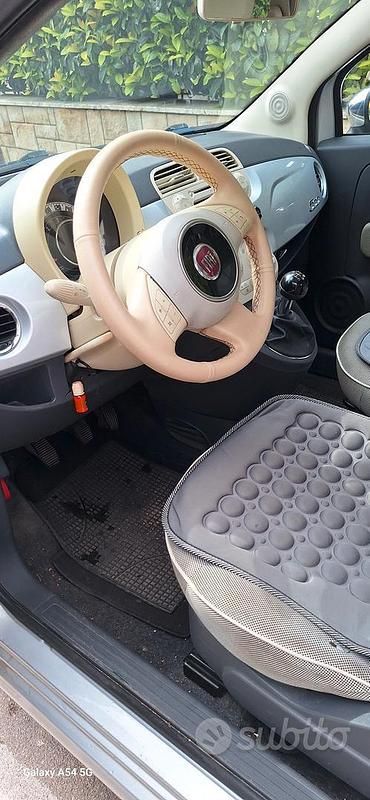 Usata Fiat 500 75 CV (55 kW) 2011 Grigio Berlina