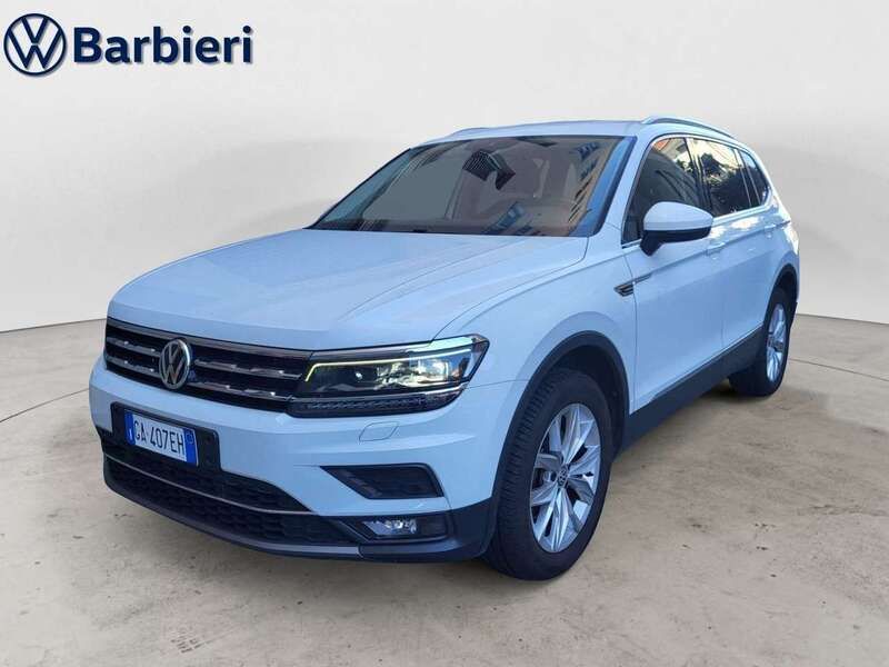 Bianco Usata 2020 VW Tiguan Allspace Advance SUV | 24.200 € (Buon prezzo) - Immagine 1/4