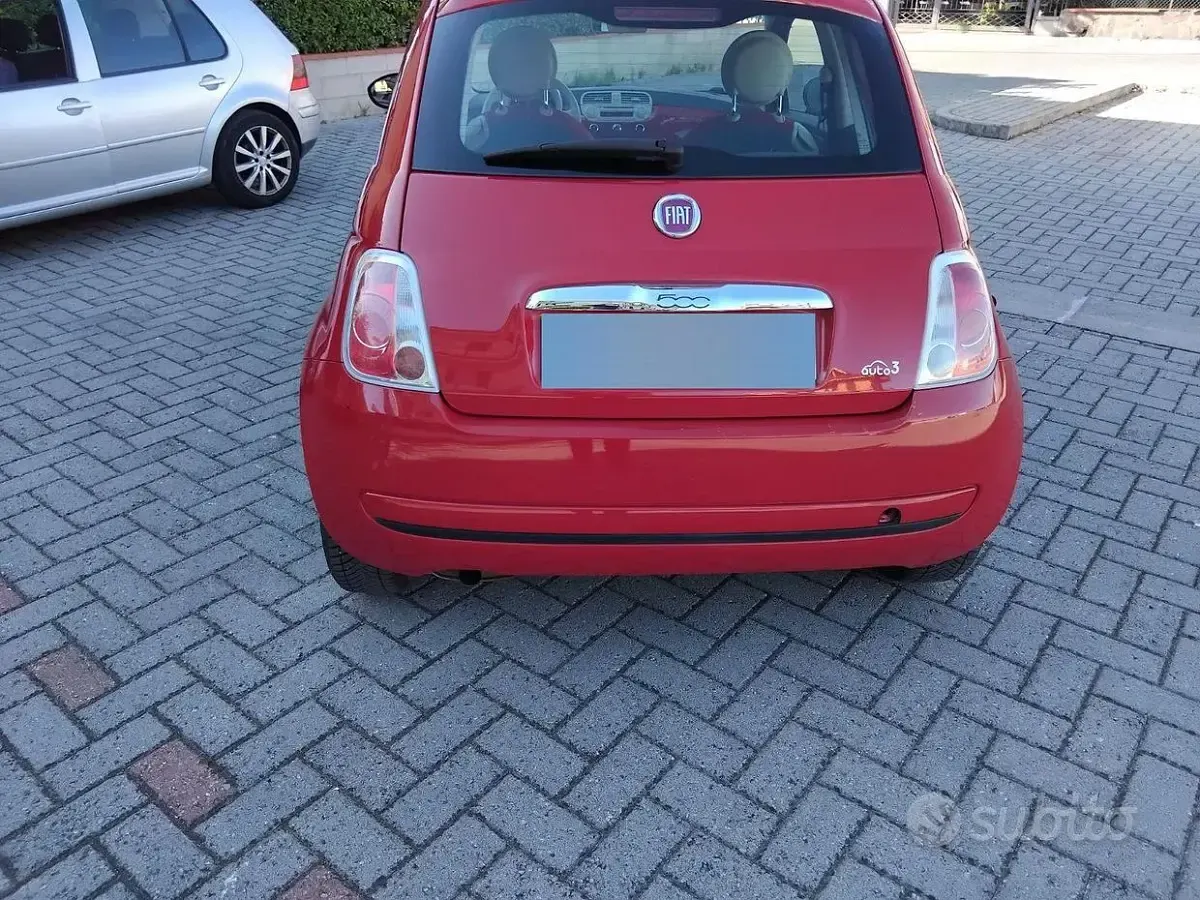 Usata Fiat 500 2015 Rosso Berlina