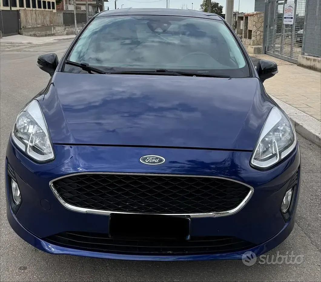 Usata Ford Fiesta Titanium 86 CV (63 kW) 2019 Blu Utilitaria