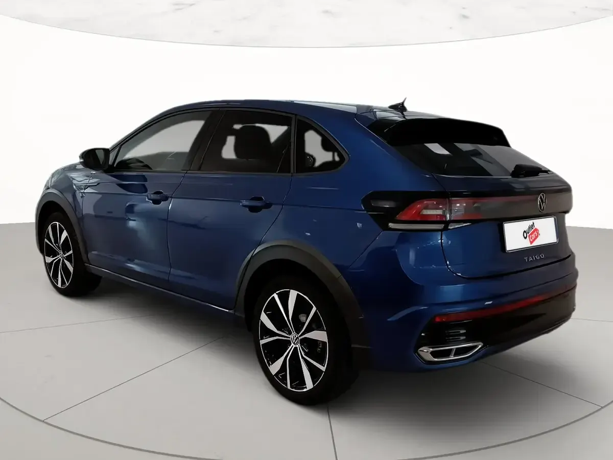 Usata VW Taigo R-line 110 CV (80 kW) 2023 Reef blue metallizzato SUV