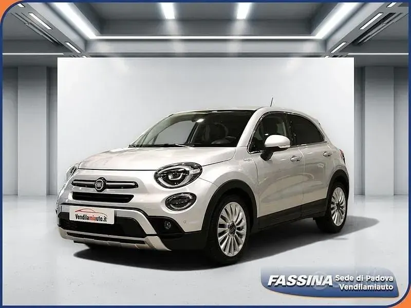 Usata Fiat 500X Cross 150 CV (110 kW) 2018 Argento SUV