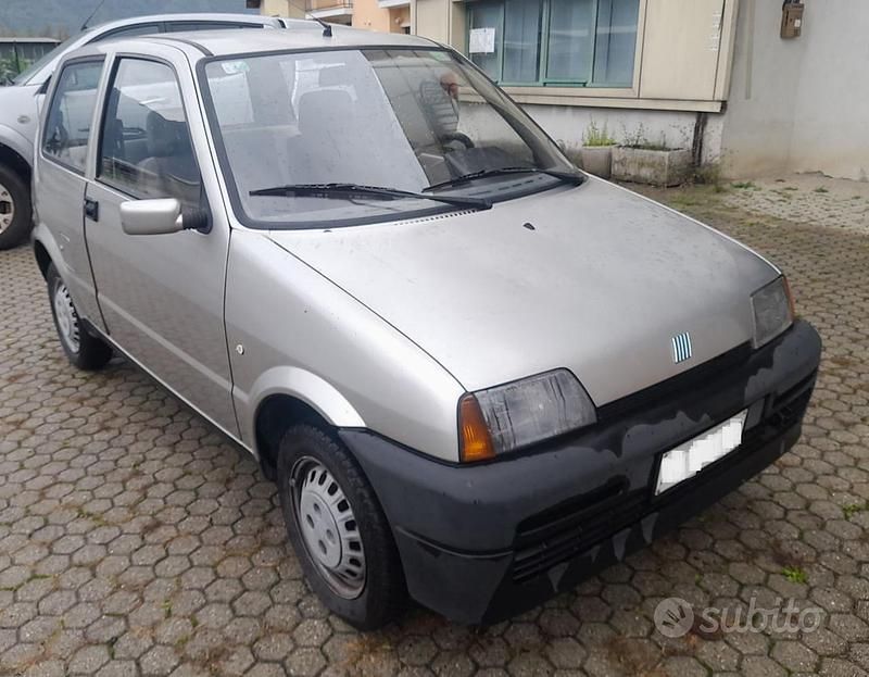 Usata Fiat Cinquecento Young 1998 Grigio Utilitaria