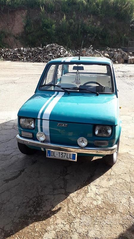 Usata Fiat 126 1985 Verde Utilitaria