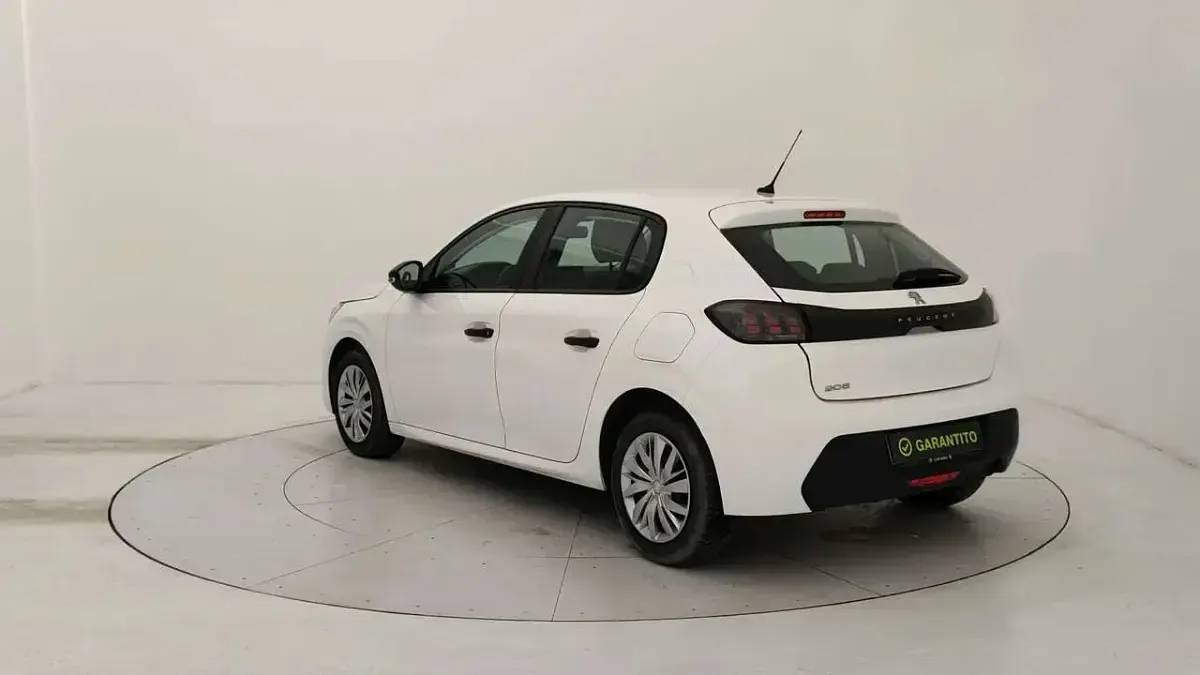 Usata Peugeot 208 S 75 CV (55 kW) 2020 Bianco Utilitaria