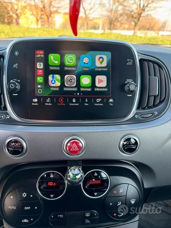 Usata Abarth 595 165 CV (121 kW) 2021 Bianco Utilitaria