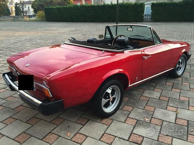 Rosso Usata 1970 Fiat 124 Spider Cabrio | 25.000 € - Immagine 1/4