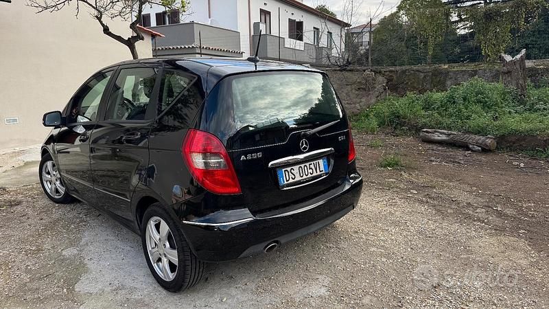 Usata Mercedes A200 Avantgarde 140 CV (102 kW) 2008 Nero Berlina