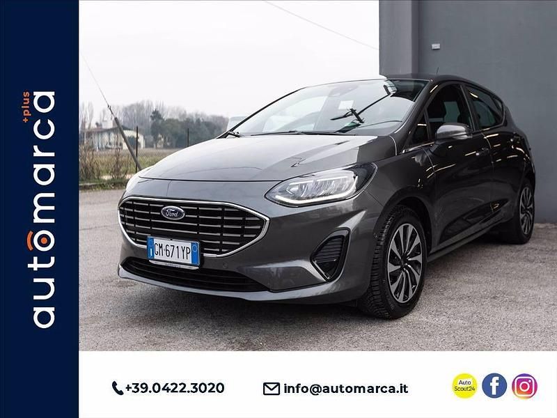 Usata Ford Fiesta Titanium 125 CV (91 kW) 2023 Grigio metallizzato Berlina
