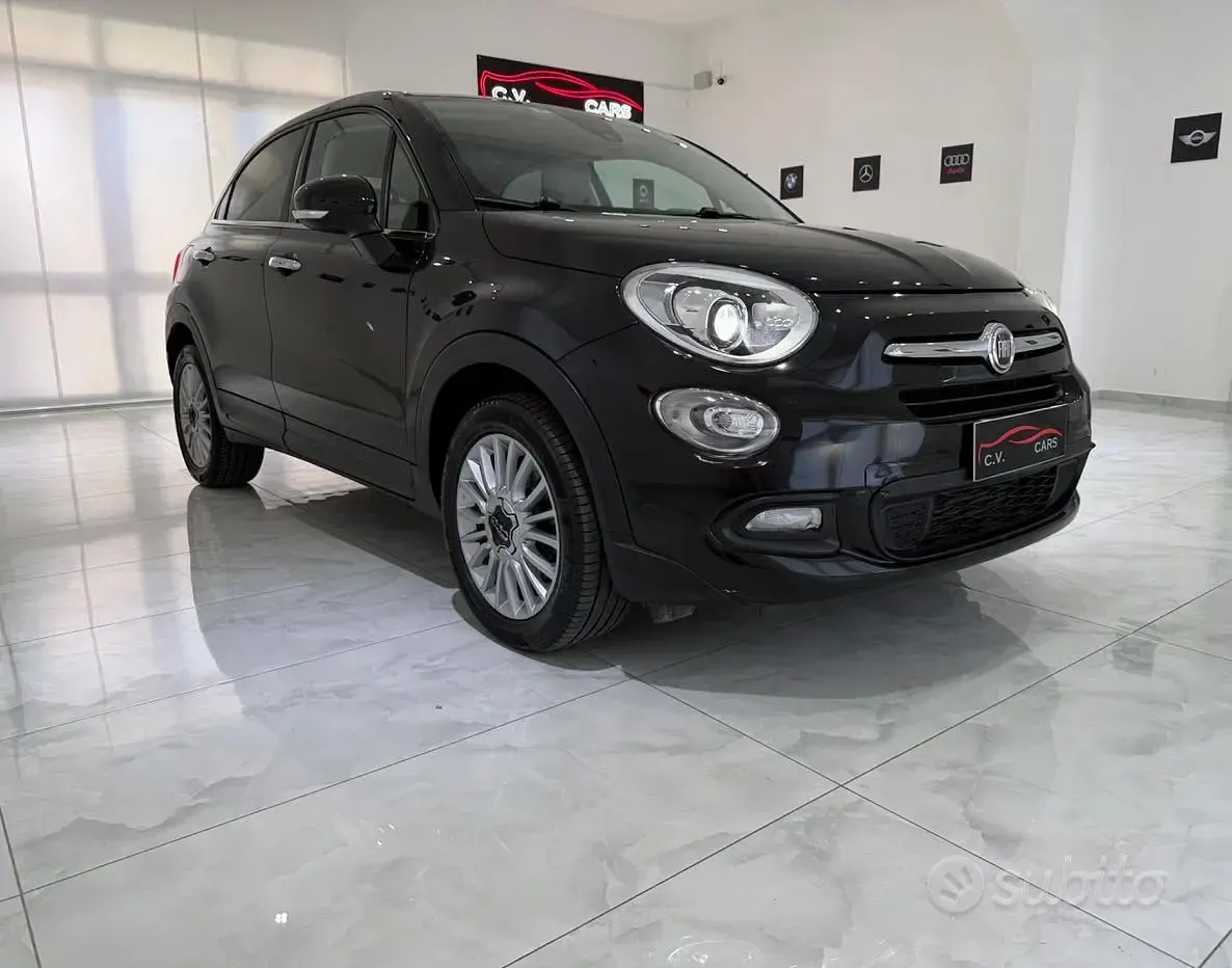 Usata Fiat 500X Lounge 120 CV (88 kW) 2017 Nero SUV