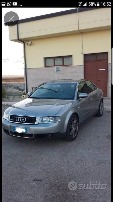 Usata Audi A4 180 CV (132 kW) 2003 Grigio Berlina