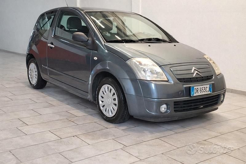 Usata Citroën C2 VTR Sport 60 CV (44 kW) 2008 Grigio Utilitaria