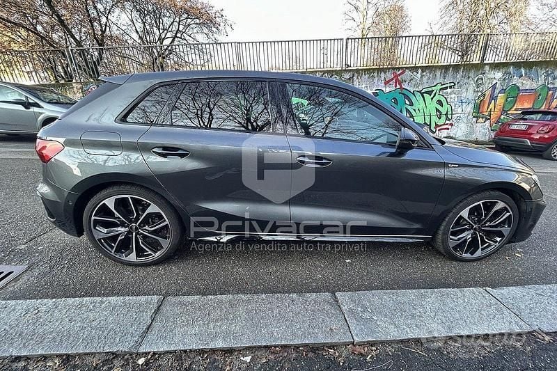 Usata Audi A3 S-Line 150 CV (110 kW) 2024 Grigio Berlina