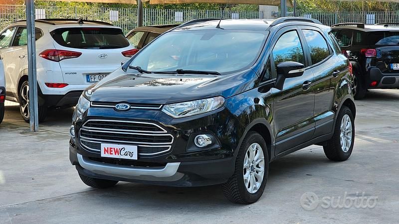 Usata Ford Ecosport Titanium 125 CV (91 kW) 2017 Nero SUV