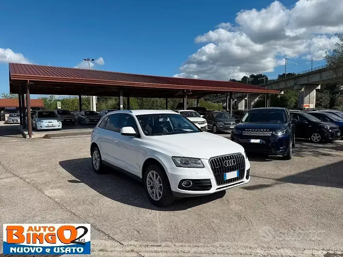 Usata Audi Q5 Advanced Plus 177 CV (130 kW) 2013 Bianco SUV