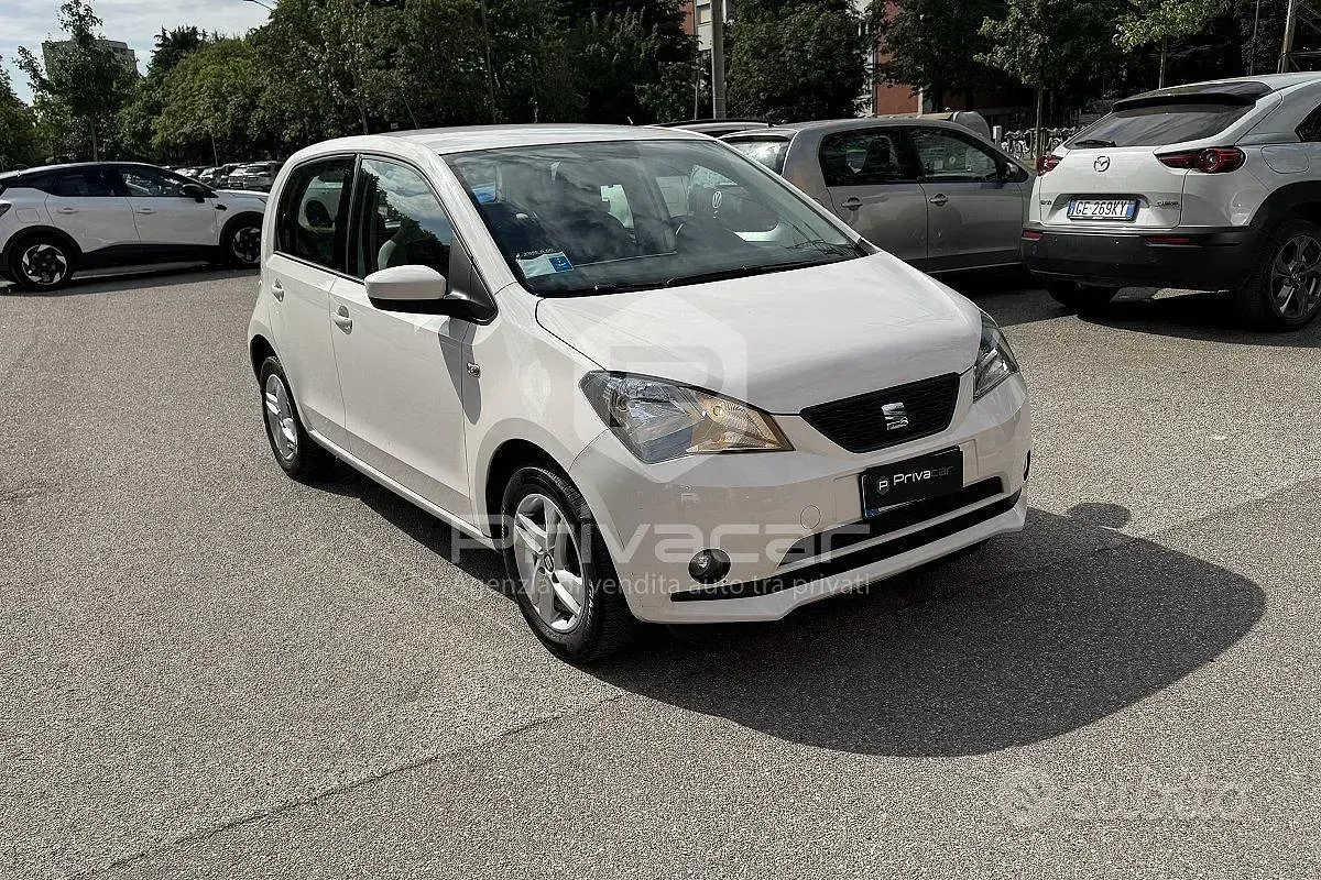 Usata Seat Mii Chic 68 CV (50 kW) 2015 Bianco Utilitaria