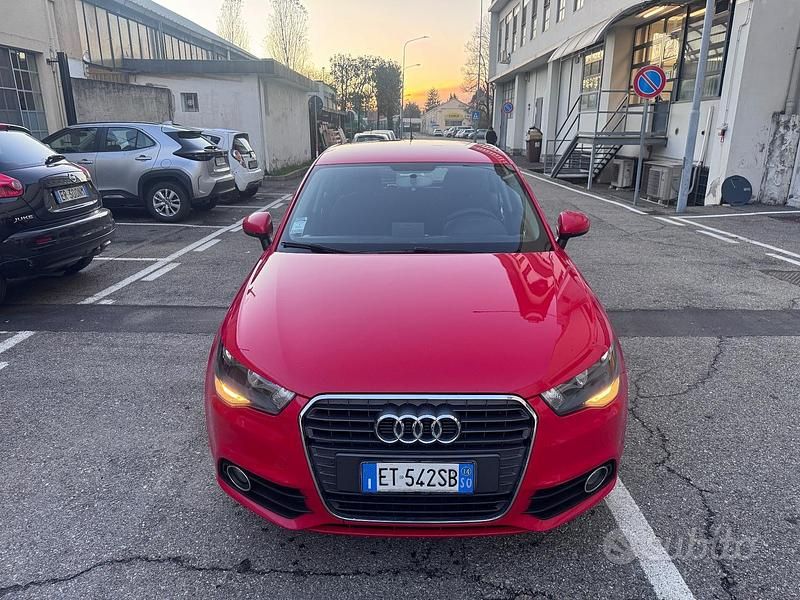 Usata Audi A1 86 CV (63 kW) 2014 Rosso Berlina