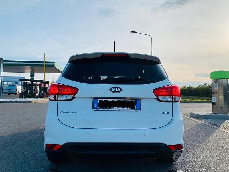 Usata Kia Carens 115 CV (84 kW) 2013 Bianco Monovolume