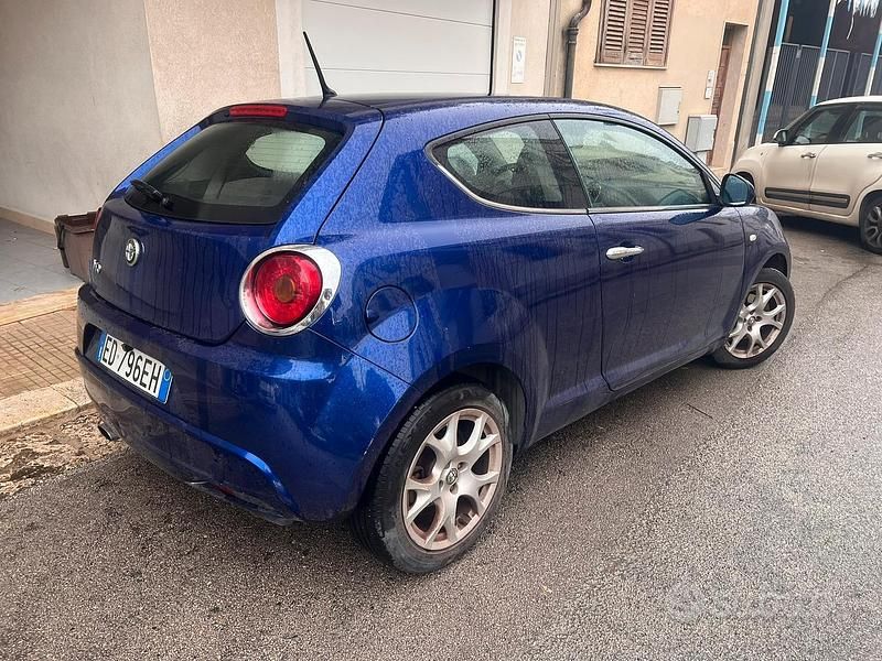 Usata Alfa Romeo MiTo 120 CV (88 kW) 2010 Blu Utilitaria