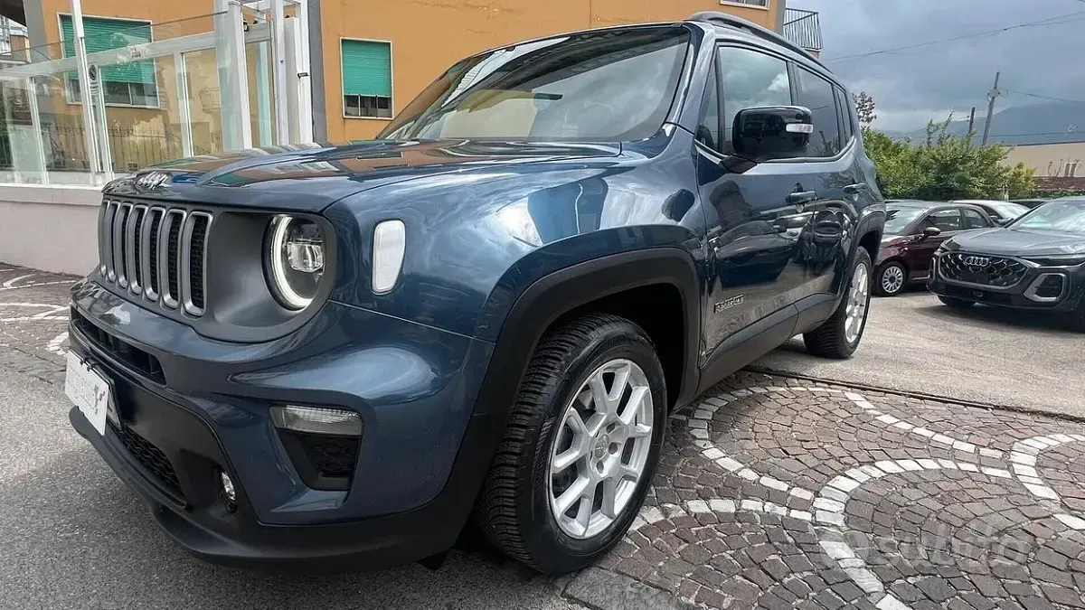 Usata Jeep Renegade Limited 131 CV (96 kW) 2022 Blu/azzurro SUV
