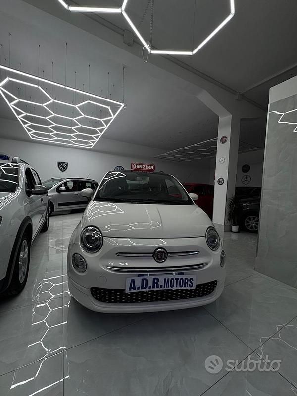 Usata Fiat 500 Lounge 69 CV (50 kW) 2018 Bianco Berlina