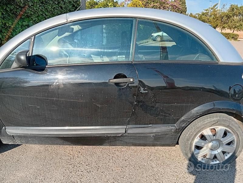 Usata Citroën C3 Pluriel 2005 Nero Cabrio
