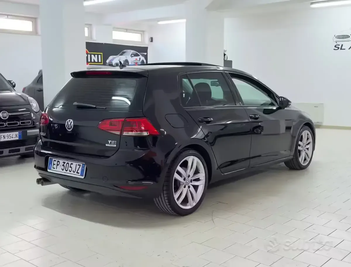 Usata VW Golf VII Highline 140 CV (102 kW) 2013 Nero Berlina
