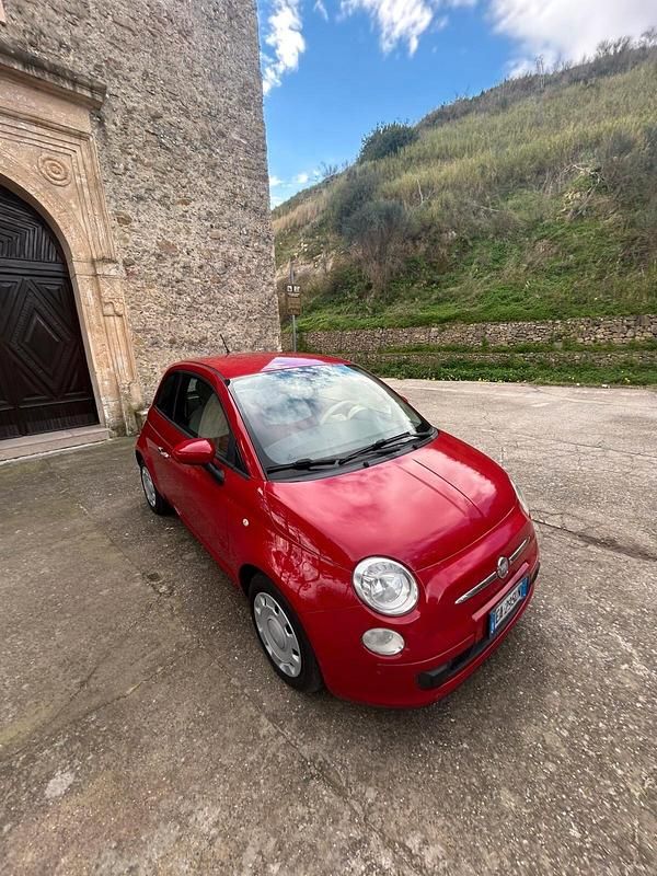 Usata Fiat 500 69 CV (50 kW) 2010 Rosso Berlina