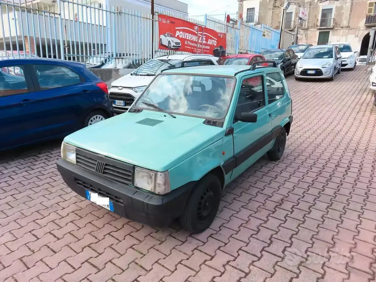 Usata Fiat Panda 54 CV (39 kW) 2001 Verde Berlina