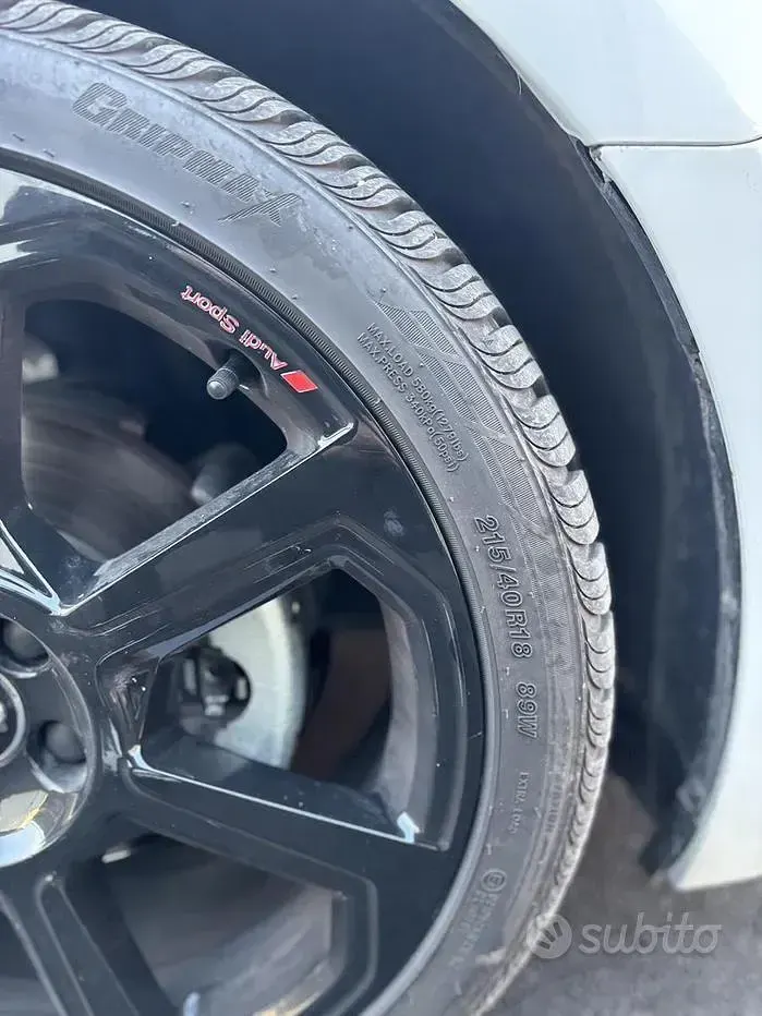 Usata Audi A1 Sportback S-Line 110 CV (80 kW) 2021 Bianco Utilitaria