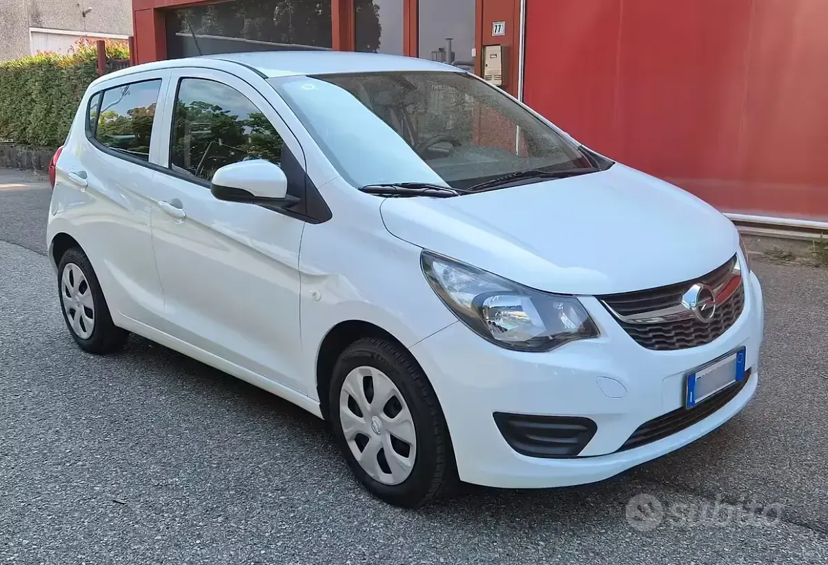 Usata Opel Karl 75 CV (55 kW) 2017 Bianco Utilitaria