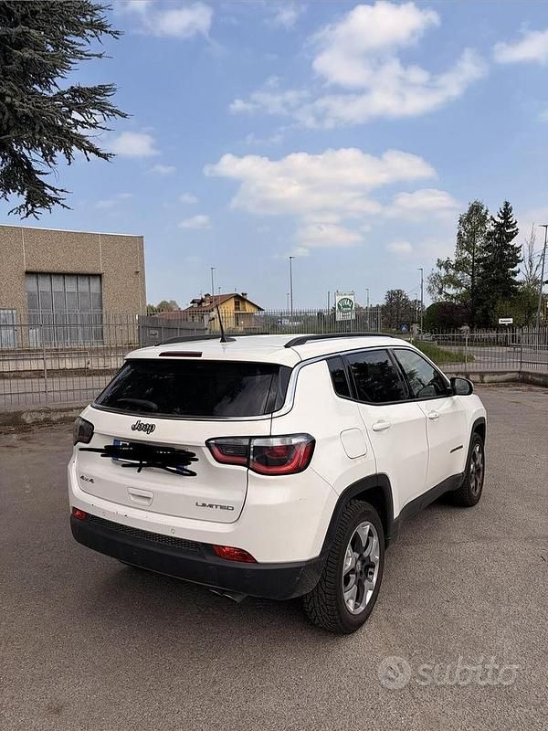 Usata Jeep Compass 140 CV (102 kW) 2018 Bianco SUV