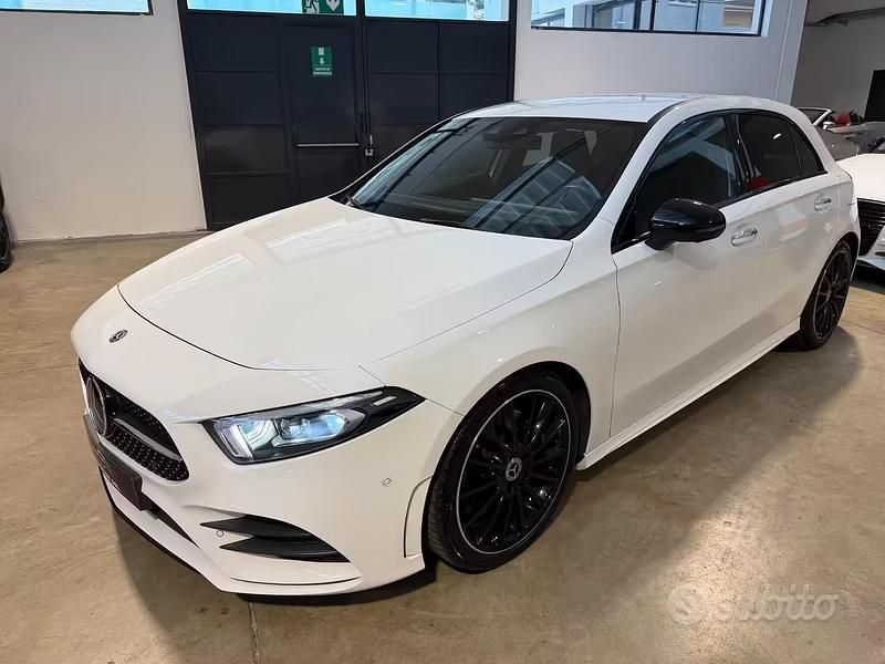 Usata Mercedes A200 Premium 163 CV (119 kW) 2019 Bianco Berlina