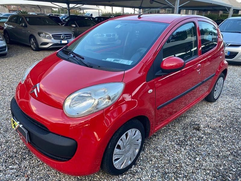 Usata Citroën C1 55 CV (40 kW) 2007 Rosso Utilitaria